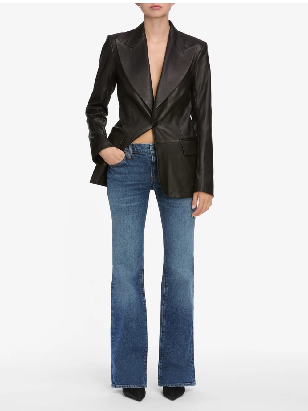 NWOT Frame The Pixie Rodeo Jean - Picture 2 of 5